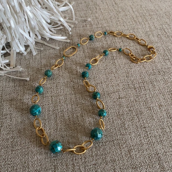 🪞long link gemstone necklace - Picture 13 of 15